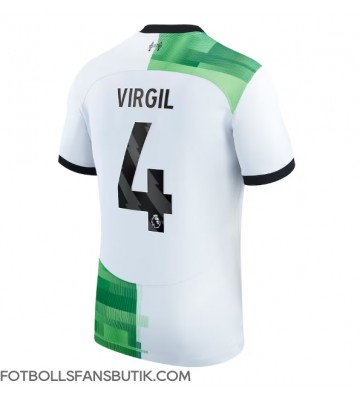 Liverpool Virgil van Dijk #4 Replika Bortatröja 2023-24 Kortärmad